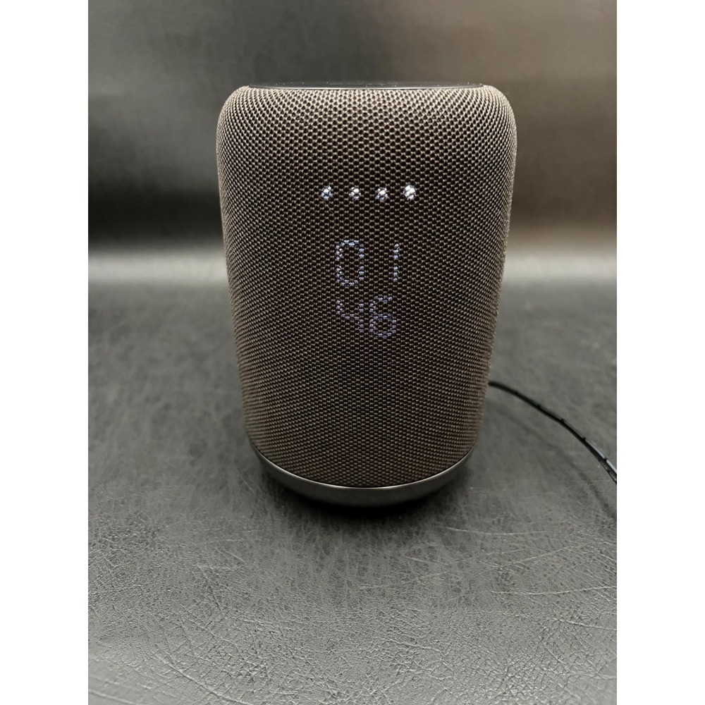 Sony LF-S50G Wireless Smart Speaker Google Assistant LED Clock Black